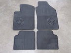 12-19 Fiat 500 Abarth All Season Floor Mat Set Rubber Black OEM Set 56