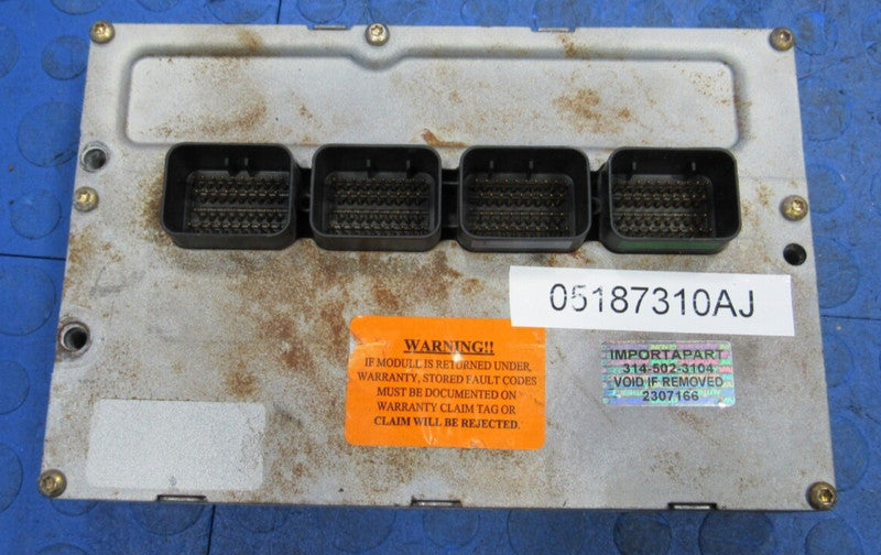 PLUG & PLAY 08 Jeep Grand Cherokee 5.7L Engine Computer ECU 05187310 P
