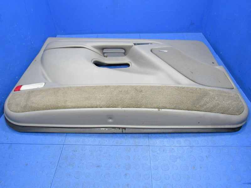 04-06 Escalade ESV EXT Front Left LH Driver Interior Door Panel Pewter