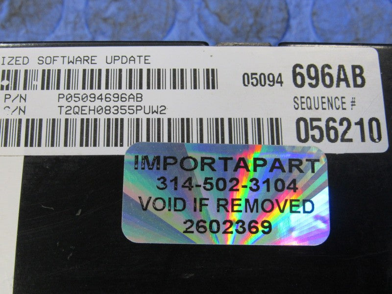 PLUG & PLAY 06 Charger Magnum 300 3.5L Engine Computer ECU 05094696 PR