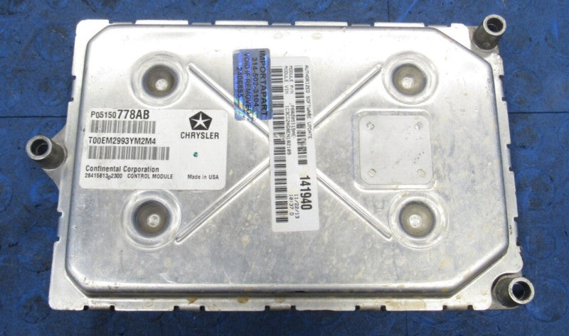 PROGRAMMED PLUG & PLAY 14 Avenger 200 3.6L AT ECU ECM PCM 68205119AE 1
