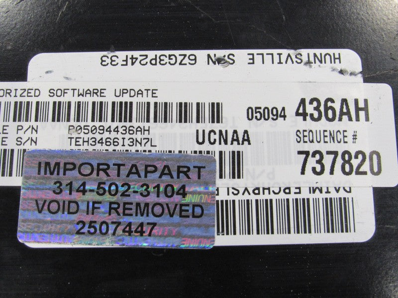 PLUG & PLAY 07 Dodge Ram 1500 4.7L AT Engine Computer ECU 05094436 PRO