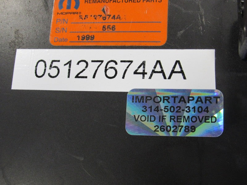 PROGRAMMED PLUG & PLAY 02 Caravan T&C Voyager 3.3L ECU 05127674AA 674 
