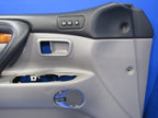04-07 Lexus LX470 UZJ100 Front Left LH Driver Door Panel Grey Leather 