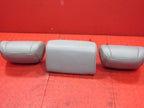 09-11 Honda Pilot Middle Row Seat Headrests Head Rest SET Gray Leather
