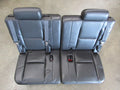 07-14 Tahoe Yukon Suburban Escalade Black Leather Third 3rd Row Seat 2
