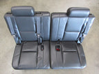 07-14 Tahoe Yukon Suburban Escalade Black Leather Third 3rd Row Seat 2