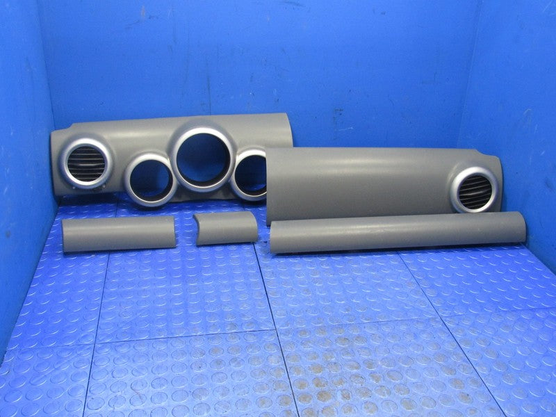 03-06 Honda Element Dash Trim Finish Panel Set Climate Control Gray Si