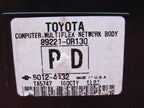 16 Toyota Rav4 BCM Multiplex Body Control Module Computer 89221-0R130 
