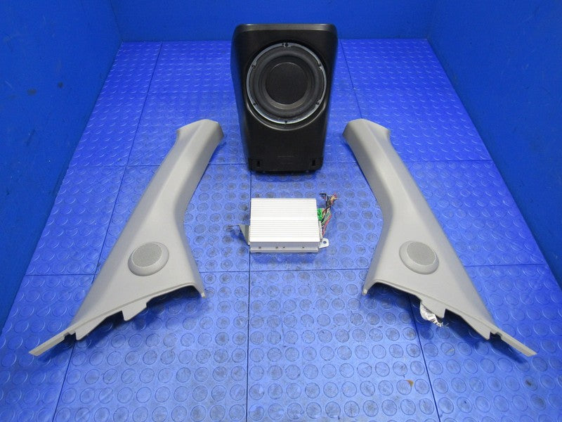 04-11 Honda Element Alpine Audio Subwoofer Box Amplifier Tweeter Set O