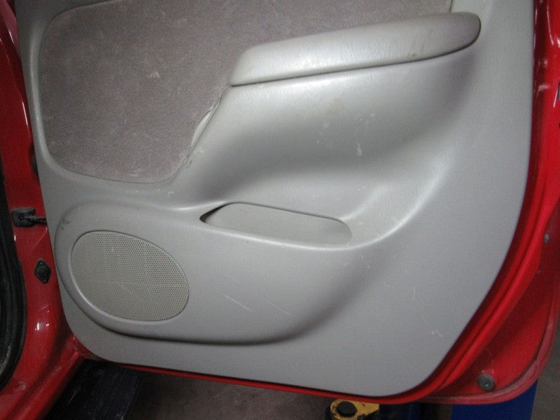 01-04 Tacoma Crew Cab Right RH Passenger Side Rear Door Trim Panel Gra