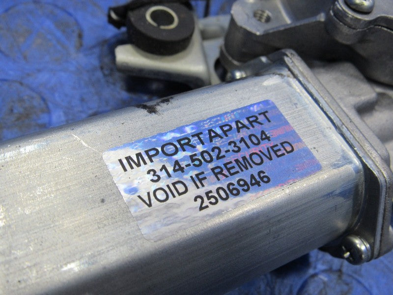04-09 Nissan 350Z Convertible Soft Top Power Lift Motor Assembly OEM 6