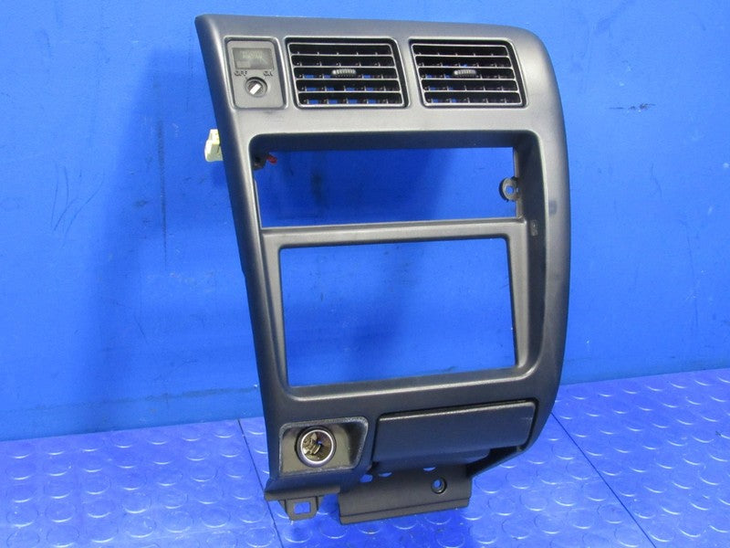 98-04 Toyota Tacoma Center Dash Climate Control Radio Bezel Trim Black