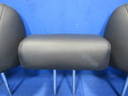 13-17 Infiniti JX35 QX60 Rear 2nd Row Headrests Head Rests Set Black L
