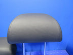 14-18 BMW X5 F15 2nd Row Rear Seat Head Rest Headrests Set Leather Bla