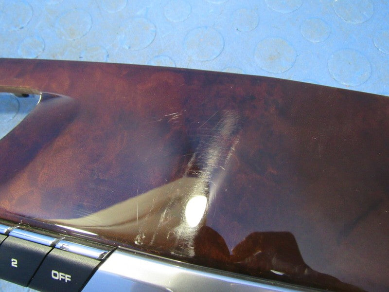 10-16 Porsche Panamera Front Left Inner Door Panel Finish Trim Dark Wa
