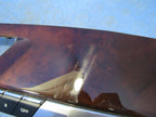 10-16 Porsche Panamera Front Left Inner Door Panel Finish Trim Dark Wa