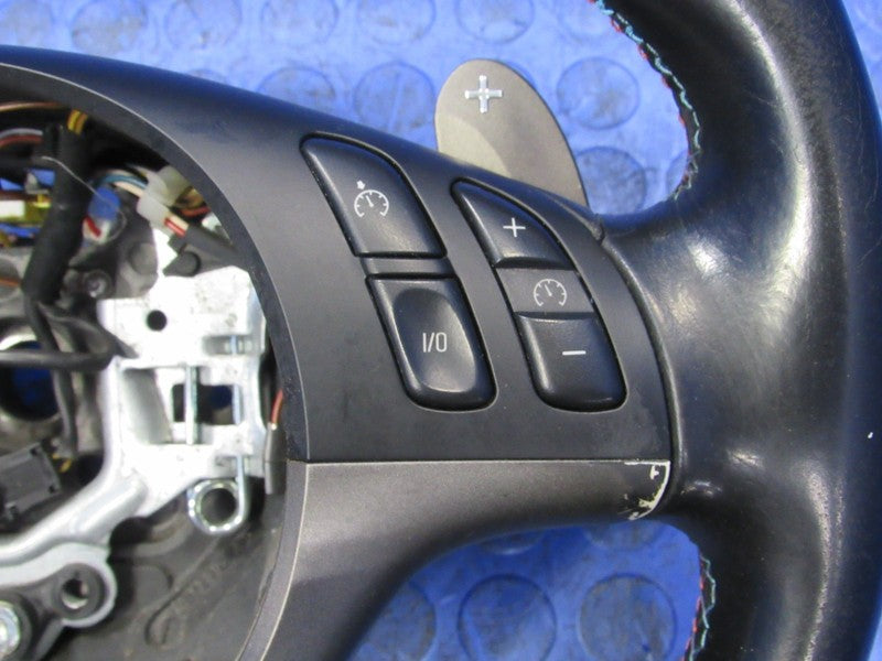 01-06 BMW M3 SMG E46 Sports Steering Wheel Multifunction Black 5061