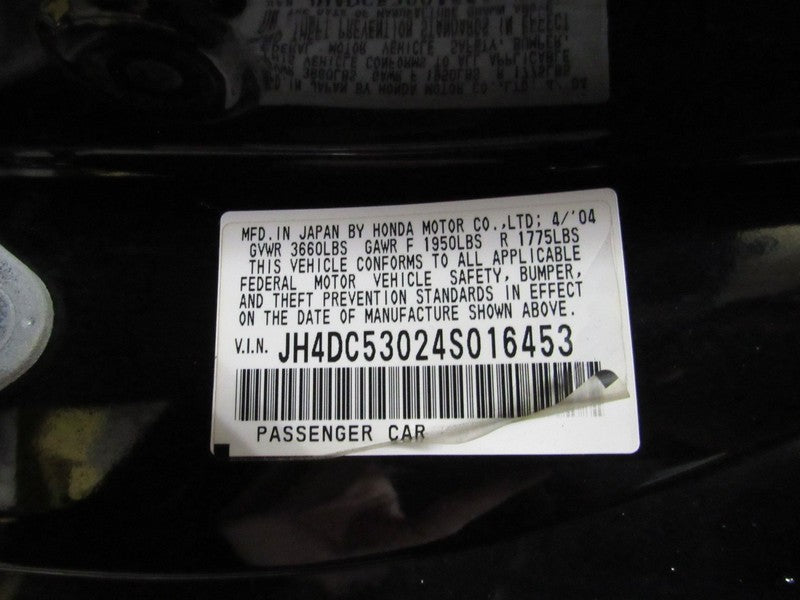 02-04 Acura RSX Type-S Instrument Cluster Speedometer Odometer 157196