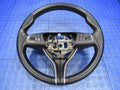 18-21 Maserati Ghibli Perforated Leather Steering Wheel W/ Switches Bl