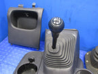 98-01 Dodge Ram Manual 2WD Floor Shifter Boot Console Bezel Cupholder 