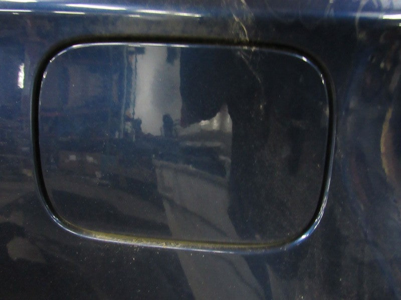 08-13 BMW 128 135 Fuel Tank Door Gas Filler Lid Deep Sea Blue A76