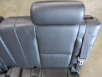 07-14 Tahoe Yukon Suburban Escalade Black Leather Third 3rd Row Seat 2