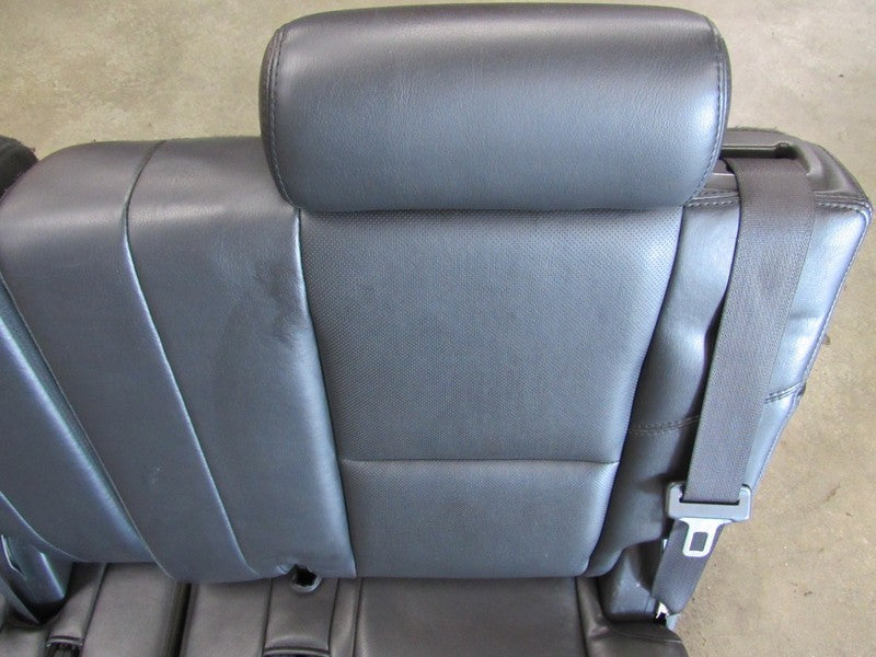 07-14 Tahoe Yukon Suburban Escalade Black Leather Third 3rd Row Seat 2