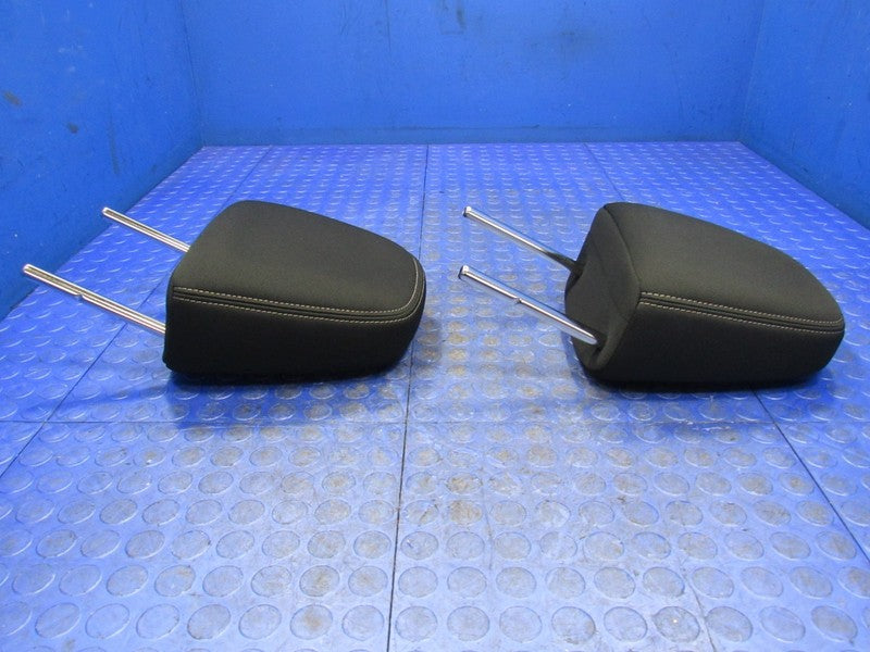13-18 Toyota RAV4 Front Seat Headrests Head Rest Set of 2 Cloth Black 