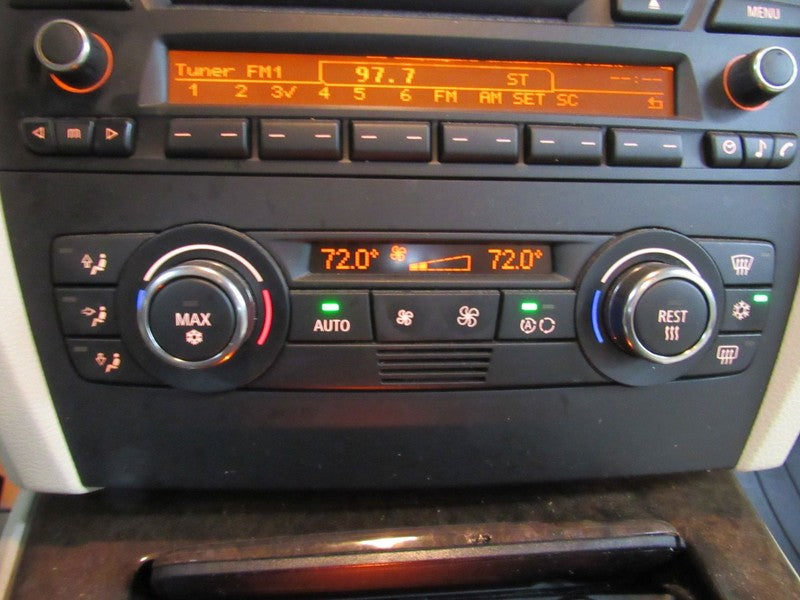 07-10 BMW 328 335 2DR AC A/C Heater Climate Control Panel