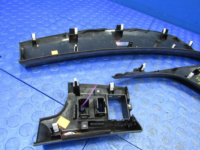 07-13 Acura MDX Wood Grain Dash Trim Finish Panel Garnish Molding Set 