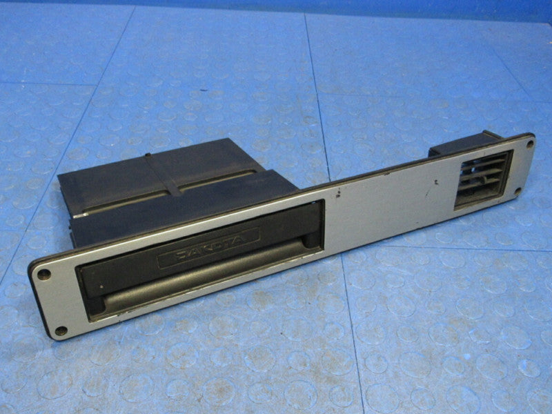 1987-1996 Dodge Dakota Dash Cup Holder Bezel Vent Trim Panel Pewter OE