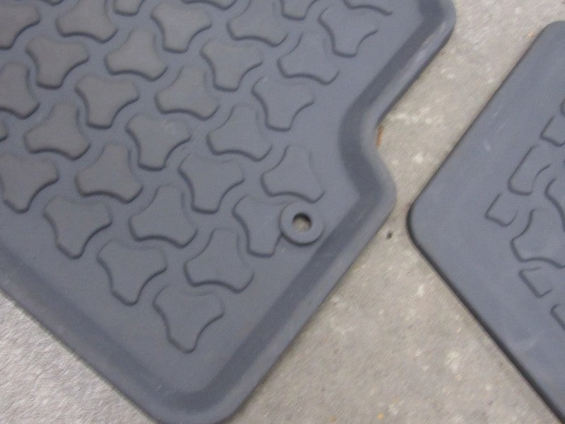 03-06 Honda Element All-Season Rubber Floor Mats Liners Gray Accessory