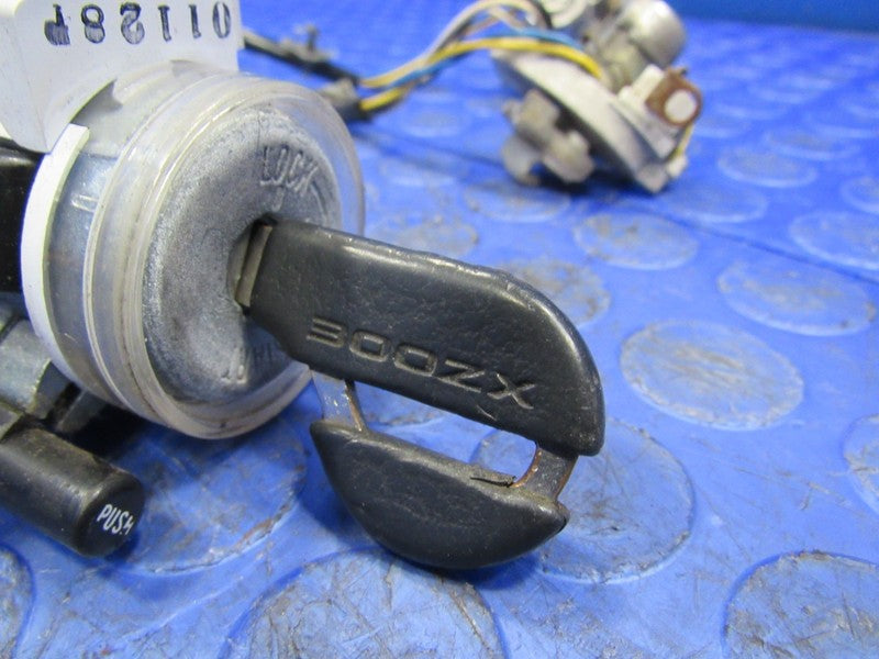 90-96 Nissan 300zx Z32 Ignition Door Lock Cylinder Tumbler Key Set 283