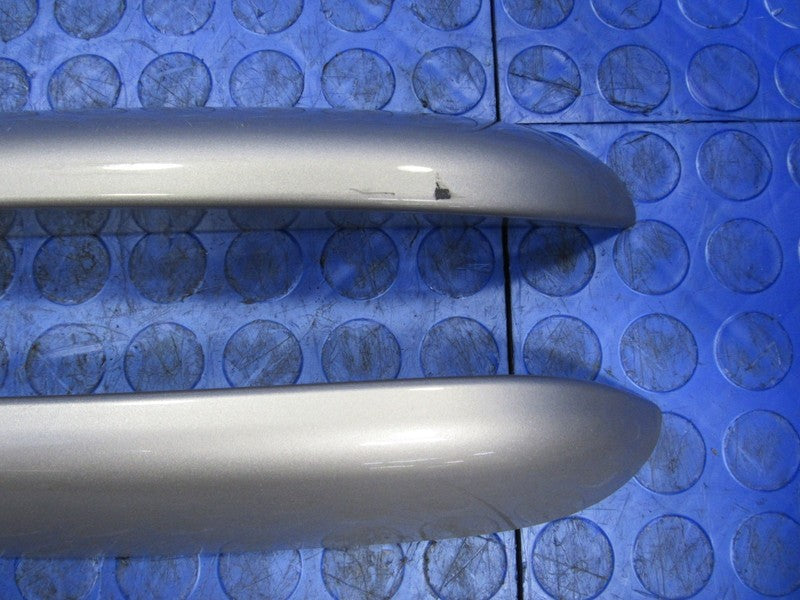 03-06 Cadillac Escalade ESV Luggage Roof Rack Carrier End Caps Set Sil