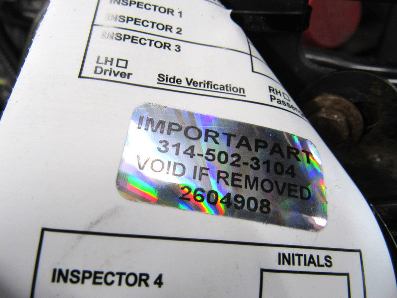 03-07 Express Savana 6.0L LQ4 2wd 4L80E Engine Transmission Dropout 18