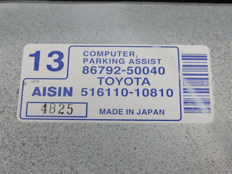 04-06 Lexus LS430 Park Parking Assist Control Computer Module 86792-50