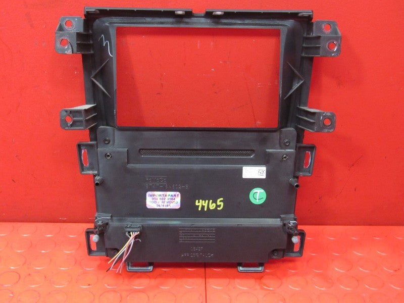 11-14 Ford Edge ATC Climate Heater Radio Control Panel Face BT4T-18A80