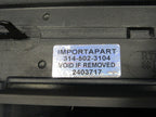 08-17 Caravan Town & Country Sunroof Moonroof Sun Moon Roof Glass Pane