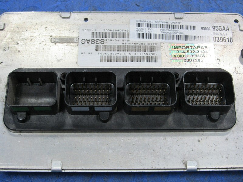 PLUG & PLAY 06 Charger Magnum 300 3.5L Engine Computer ECU 05094955 PR