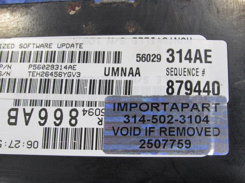 PLUG & PLAY 06 Dodge Ram Truck 4.7L MT Engine Computer ECU 56029314 PR