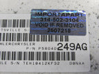 PLUG & PLAY 01 Dodge Durango 4.7L Engine Computer ECU 56040249 PROG 72