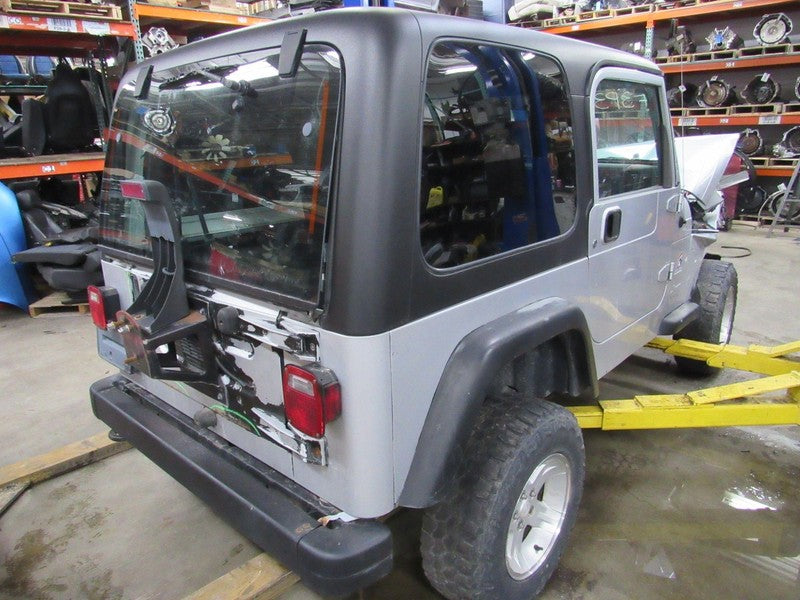 03-06 Jeep Wrangler Right RH Passenger Side Sunvisor Sun Visor Black W