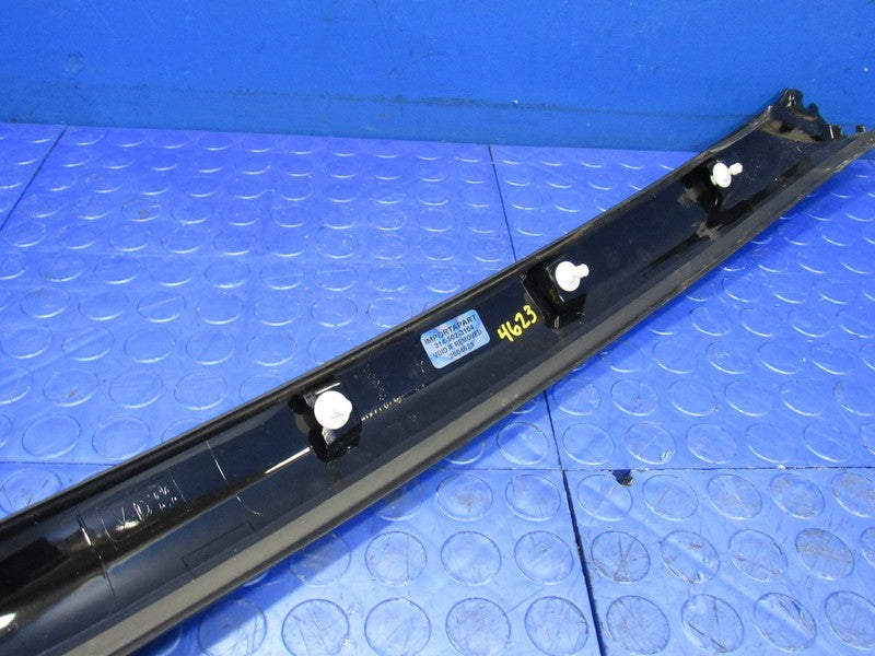 16-18 Nissan Maxima Right Passenger Exterior A-Pillar Trim Black 76836