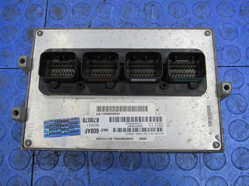 PROGRAMMED PLUG & PLAY 09 Dodge Ram 1500 Truck 4.7L ECM 68037608AF 608