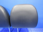 14-18 Mitsubishi Outlander Front Left Right Head Rests Leather Black S