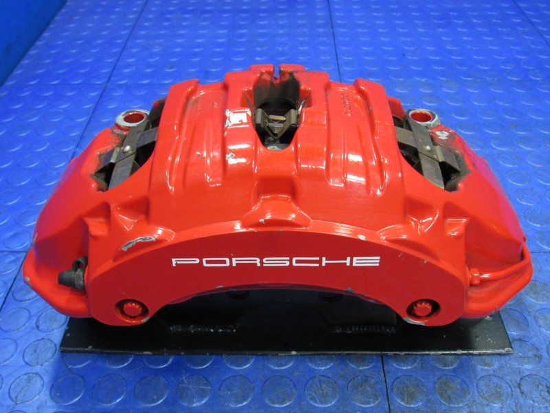 11-18 Porsche Cayenne Turbo GTS Front Rear Brembo Brake Caliper Set Re