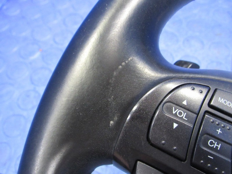 09-14 Acura TL 3.5L Black Leather Steering Wheel OEM Cruise Phone Swit