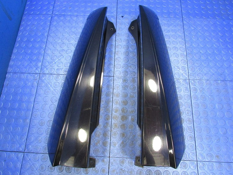 07-14 Cadillac Escalade Left Right Rear D Pillar Quarter Trim Panel Bl