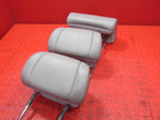09-11 Honda Pilot Middle Row Seat Headrests Head Rest SET Gray Leather